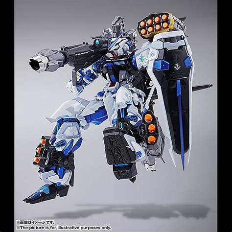 Bandai Metal Build 1100 Mbf P03 Gundam Astray Blue Frame Full Weapons