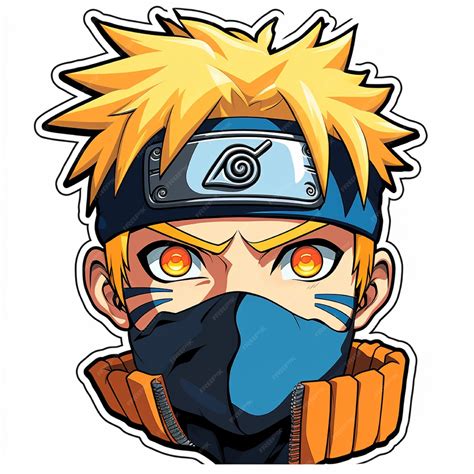 Premium Photo | Naruto Anime 2d sticker