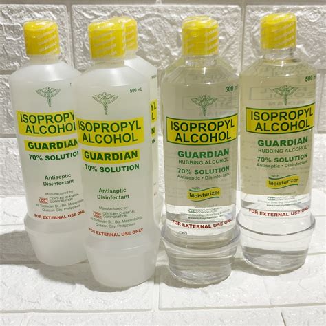 Guardian Isopropyl Alcohol 70 Solution 500 Ml Jeha Shopee Philippines