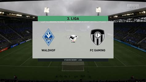 Fifa Karriere S F Sv Waldhof Vs Fc Gaming Youtube