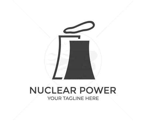 Nuclear Power Plant Logo Design Nuclear Energy Nuclear Power Plant