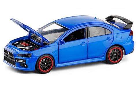 1:32 Scale Kids Diecast Mitsubishi Lancer Evolution X Toy [NB4T027 ...