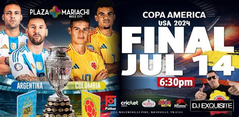 Argentina Vs Colombia TV Time And How To Watch Copa America Final