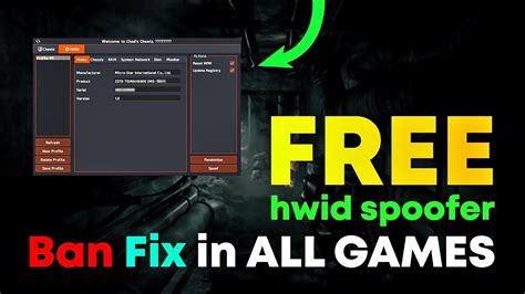 Free Hwid Spoofer How To Use The Best Hwid Spoofer Fix Ban Any