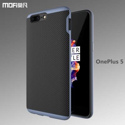 MOFi Case For Oneplus 5 Back Case Cover MOFi Original Carbon Fiber Case