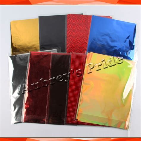 Pcs X Cm A Gold Silver Hot Stamping Foil Paper Laminator Laminating Transfere On Elegance