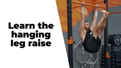 How to do hanging leg raises | Master these 5 Steps - YouTube