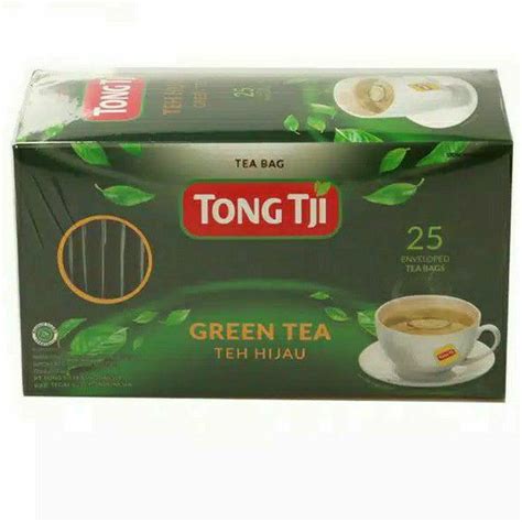 Jual TONG TJI Teh Celup 25 S Amplop Green Tea Teh Hijau Shopee Indonesia