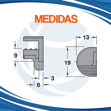 Soporte Para Estante De Vidrio Mm Niquelado Hafele Mundocima