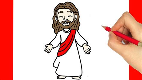 COMMENT DESSINER JÉSUS CHRIST YouTube