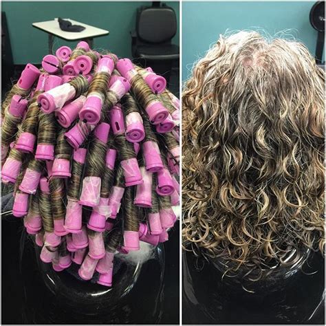 Stacked Spiral Perm On Short Hair Short Permed Hair Spiral Perm