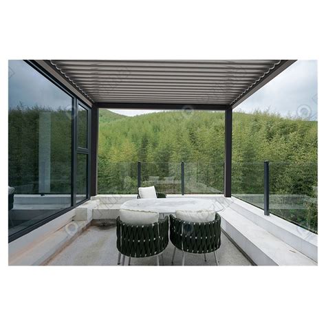 Aluminium Awning Patio Outdoor Garden Pool Furniture Opening Louver