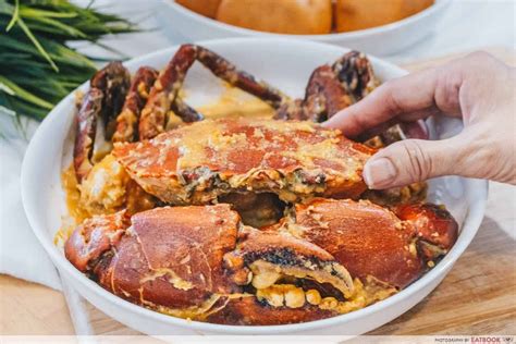 Award Winning Salted Egg Crab Crab Delivery Singapore Seafood