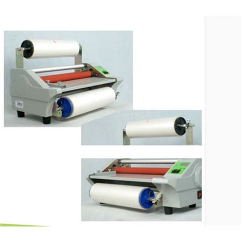 Brand New Fm Laminator Four Rollers Hot Roll Laminating Machine A