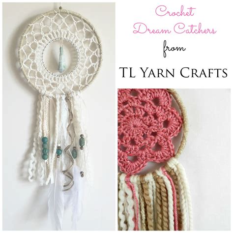 Crochet Dream Catchers From TL Yarn Crafts Yarn Crafts Crochet Tl