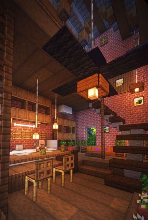 Pin By Mariana Sillva On ☁️ 𝙈𝙄𝙉𝙀𝘾𝙍𝘼𝙁𝙏 𝙄𝘿𝙀𝘼𝙎🦄 Minecraft Interior Design Minecraft Houses