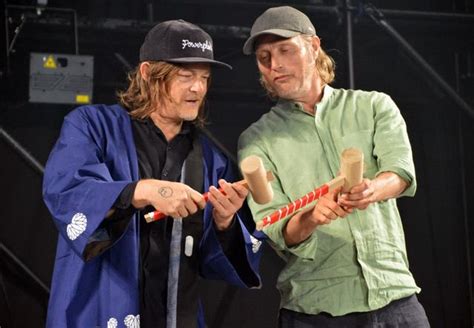 Truly Madsy Deeply Norman Reedus And Mads Mikkelsen On Osaka Comic