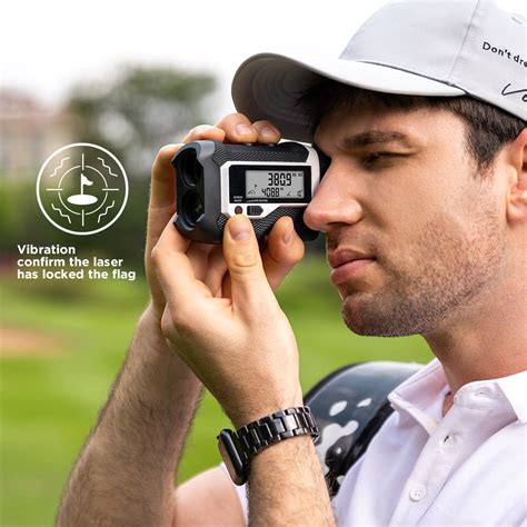 Mileseey Golf Scope Rangefinder Pf3s With External Lcd Display Slope