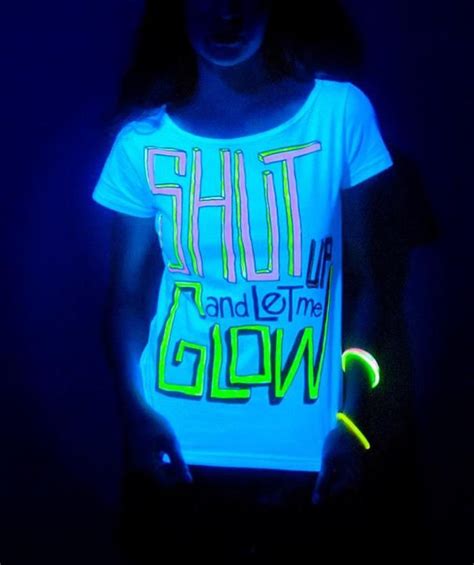 Glow In The Dark Light Up Clothes Glow Birthday Party Pijama Party