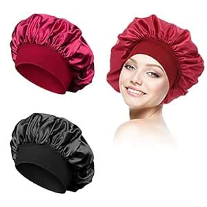 Mroobest Schlafhaube St Cksatin Schlafm Tze Satin Bonnet