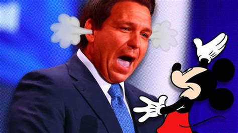 Governor Ron Desantis Is Angry About Disney Outsmarting Him