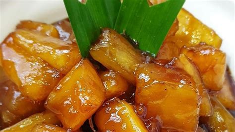 Resep Singkong Karamel Gula Merah Jadi Menu Takjil Favorit