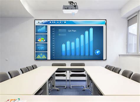 Conference Room With Projector