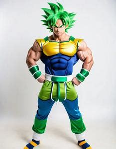 Dragon Ball Super Broly Cosplay Face Swap ID:3032154