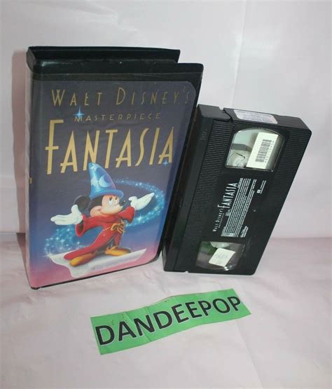 Walt Disney S Masterpiece Fantasia Vhs For Sale Scienceagogo