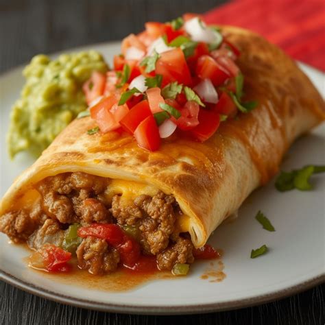 Premium Photo National Chimichanga Day Commercial Food Photography Full