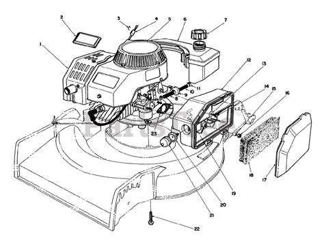 Toro Parts Diagrams Model 20095c Toro 20095 Super Recycler