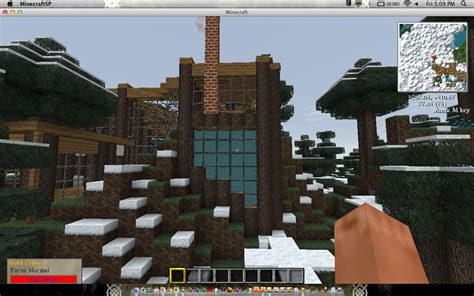 Modern Log Cabin Minecraft Project