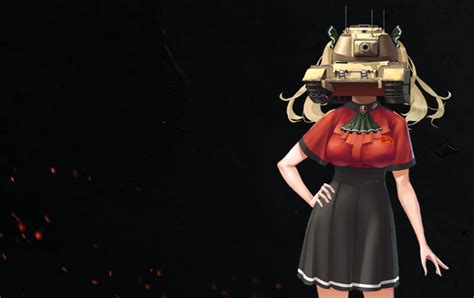 World Of Tanks Blitz Do You Dare To Ask Out The Tank Head Girl