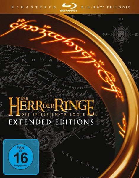 Der Herr Der Ringe Extended Edition Trilogie Remastered Auf Blu Ray