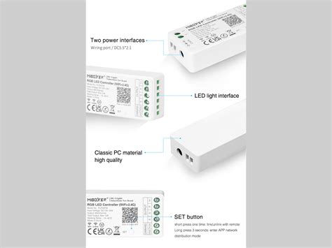 MiLight FUT037W 3 in 1 Group Control csoport zóna WIFI SMART vezérlő