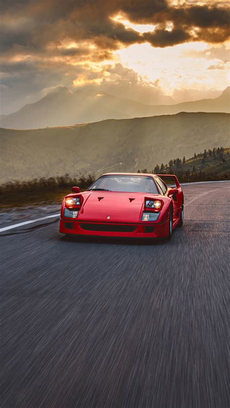 #1401726 #ferrari f40, #ferrari, #cars, #behance phone wallpaper - Rare Gallery HD Wallpapers