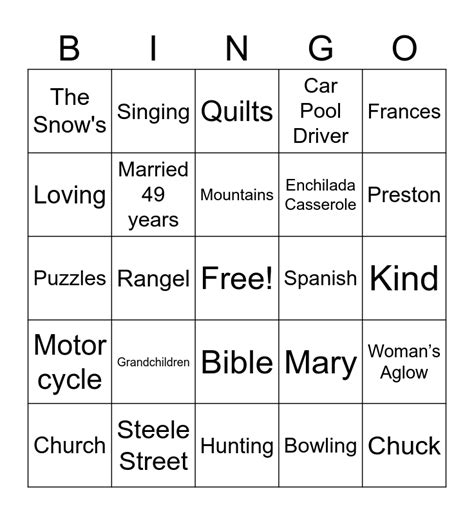 Happy 80th Birthday! Bingo Card