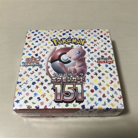 ポケモンカード 151 1box 新品未開封 シュリンク付 ポケモンカードゲーム