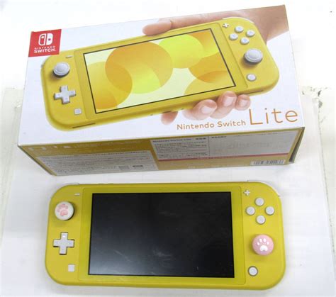 【やや傷や汚れあり】動作確認初期化済 Nintendo Switch Lite Hdh 001 本体 イエローの落札情報詳細 ヤフオク