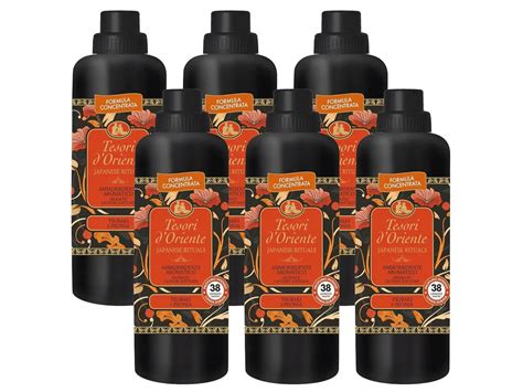 VÝHODNÝ BALÍK 6x TESORI D-ORIENTE Aviváž – Tsubaki and Peony 760ml, 38 ...