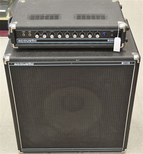 Acoustic B200h 200w Bass Head And B115 250w 1x15 Bass Cab Reverb