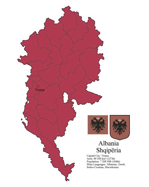 Greater Albania Map by Brachiozaur on DeviantArt