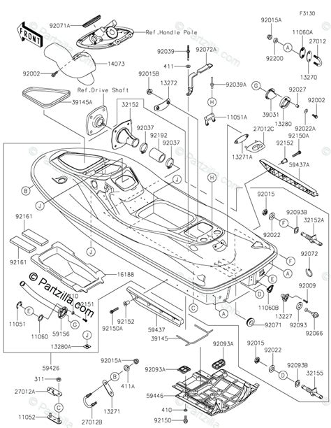 Kawasaki Jet Ski Parts Diagram