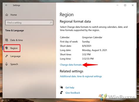 How To Change Date And Time Format In Windows 10 Winbuzzer