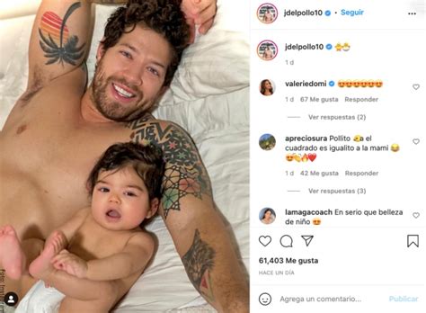 Hijo de Valerie Domínguez posó junto a su padre y derritieron corazones