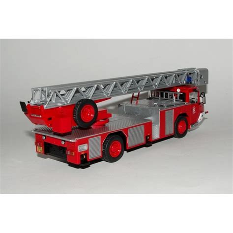 Camion Pompier IVECO MAGIRUS DEUTZ 120 25 AN Miniature Hachette 1 43