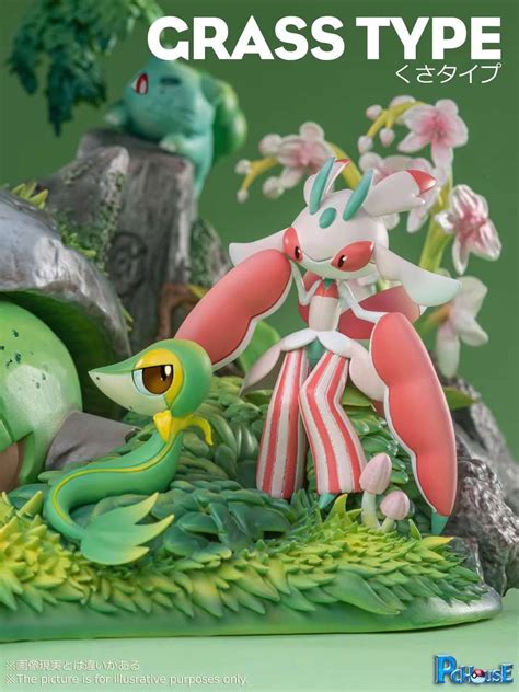 Pchouse Pokemon Grass Type Pokemon | Mirai Collectibles