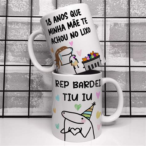 Caneca Personalizada Xicara Branca Grande Caneca De Porcelana