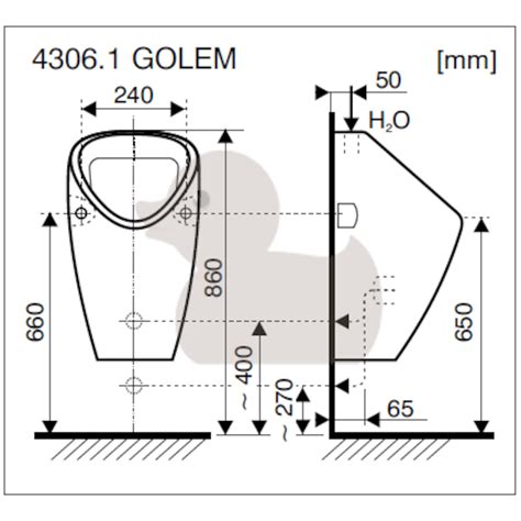 H8430610000001 Jika Golem pisoar