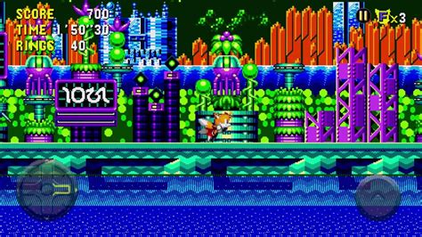 Sonic Cd Collision Chaos Zone C Act 1and2 Boss Tails Youtube